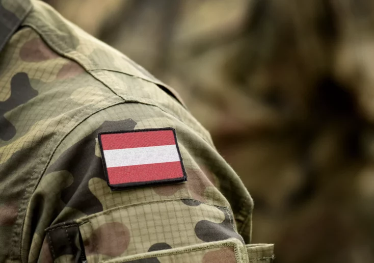 Symbolfoto von 5min.at: Bundesheer Soldat in Uniform.