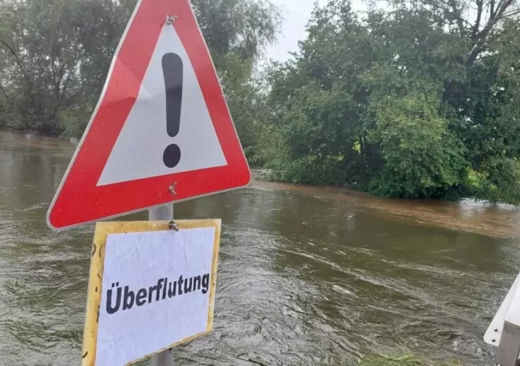 Symbolfoto von 5min.at: Hochwasser in Klagenfurt