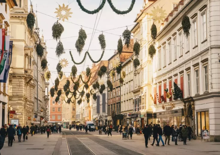 Symbolfoto zu einem Beitrag von 5min.at: Weihnachten in Graz