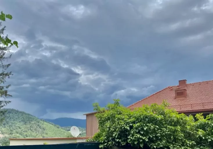 Symbolfoto zu einem Beitrag von 5min.at: Ein Gewitter in Graz