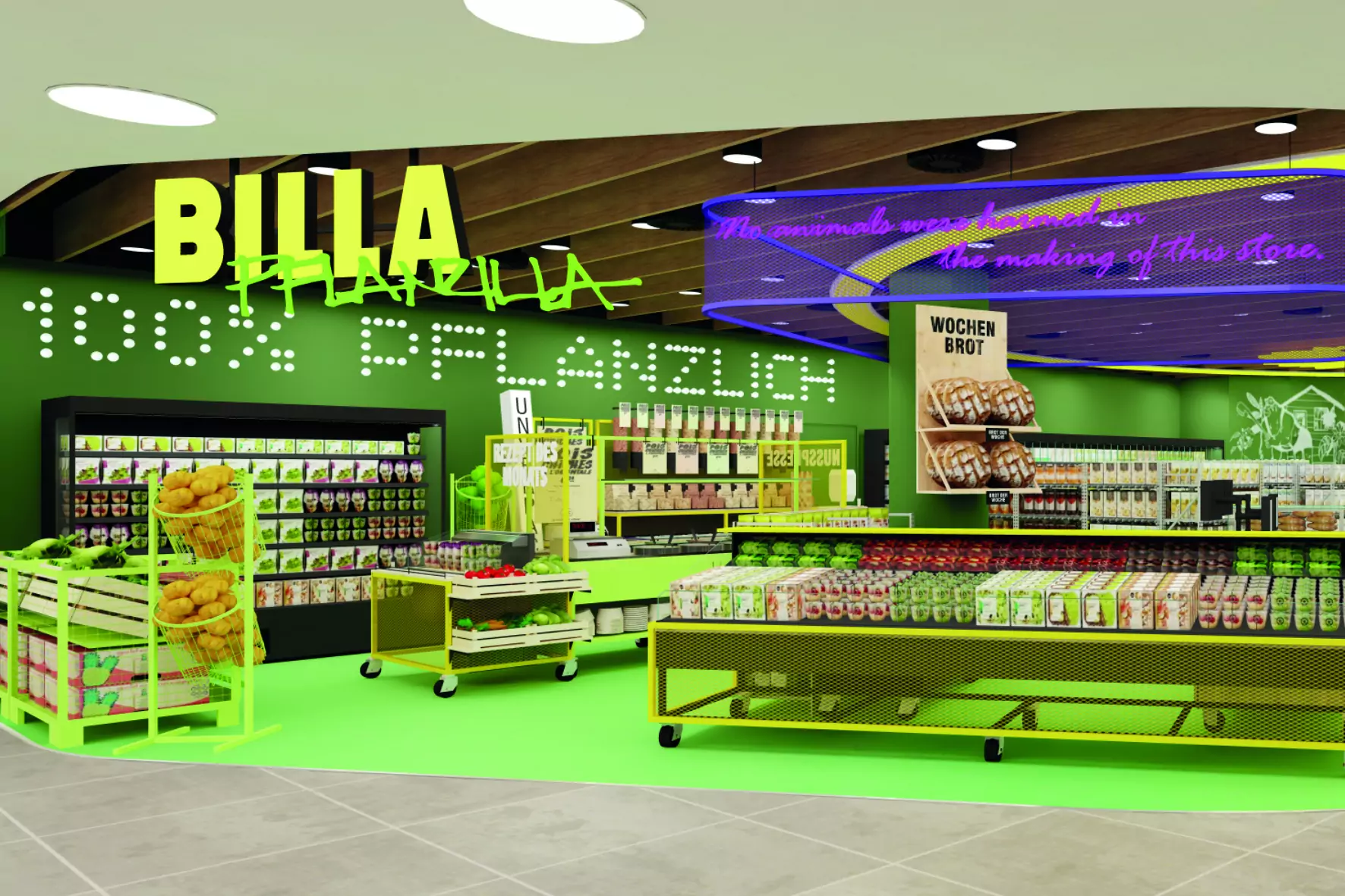 Am Bild: Billa Pflanzilla in Wien