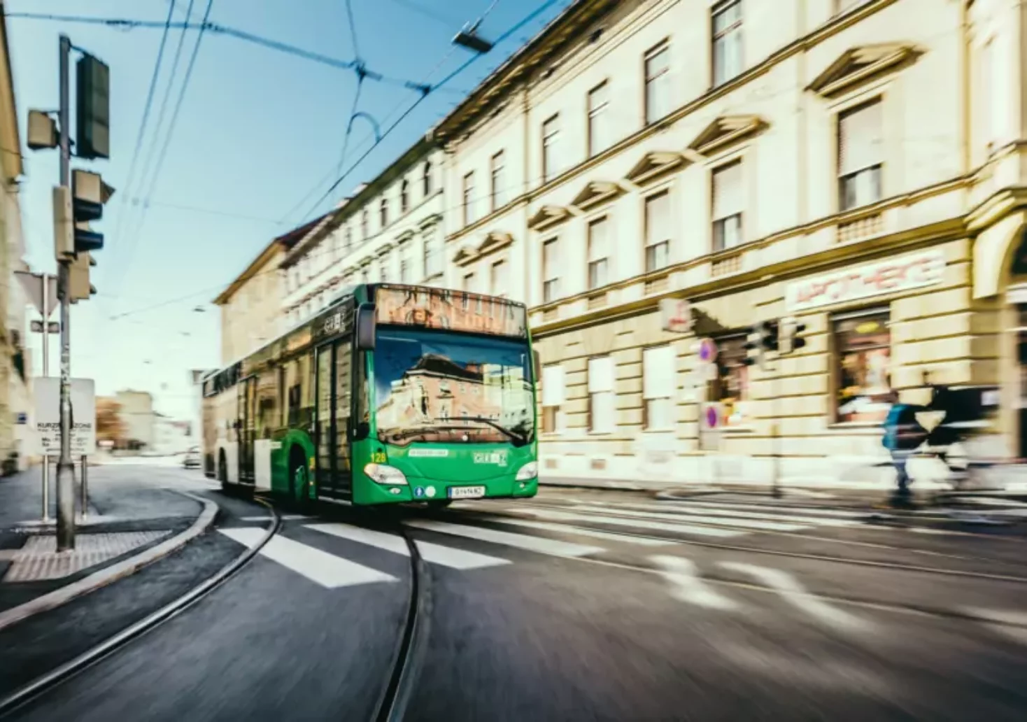 Bild auf 5min.at zeigt einen Bus der Graz Linien.