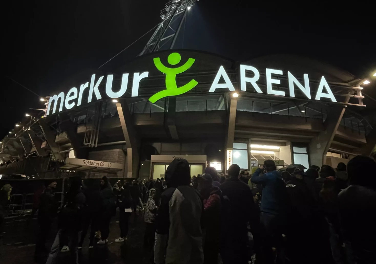 Foto auf 5min.at zeigt die Merkur Arena in Graz
