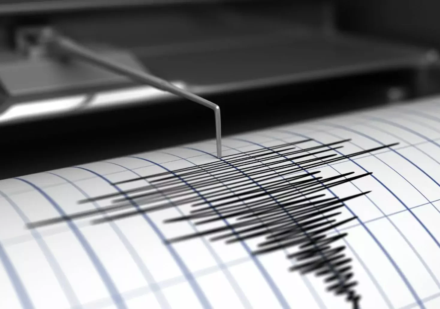 Ein Bild auf 5min.at zeigt die Kurven eines Seismographen.