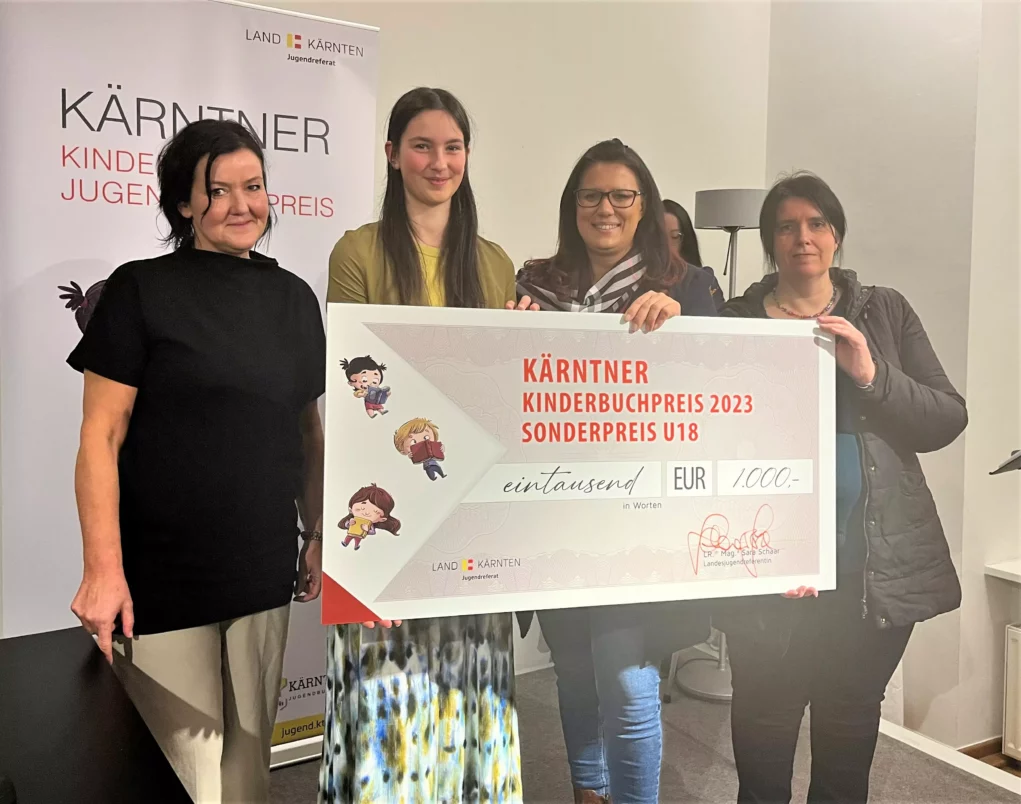 Sarah Katholnig gewinnt den Kärntner Kinderbuchpreis 2023