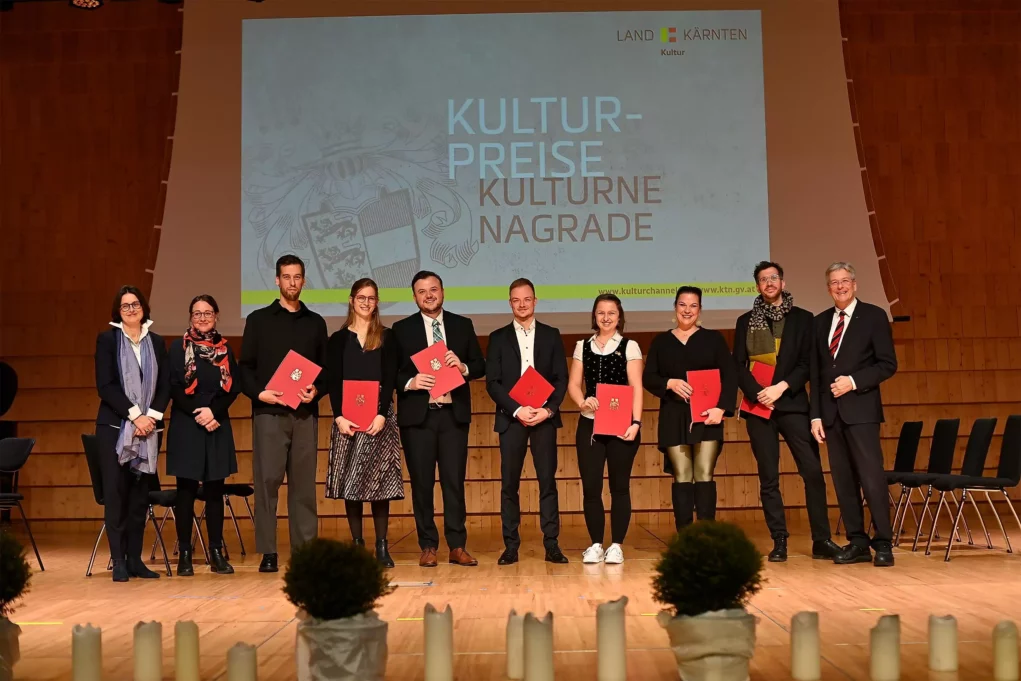 Kulturpreise des Landes Kärnten wurden verliehen