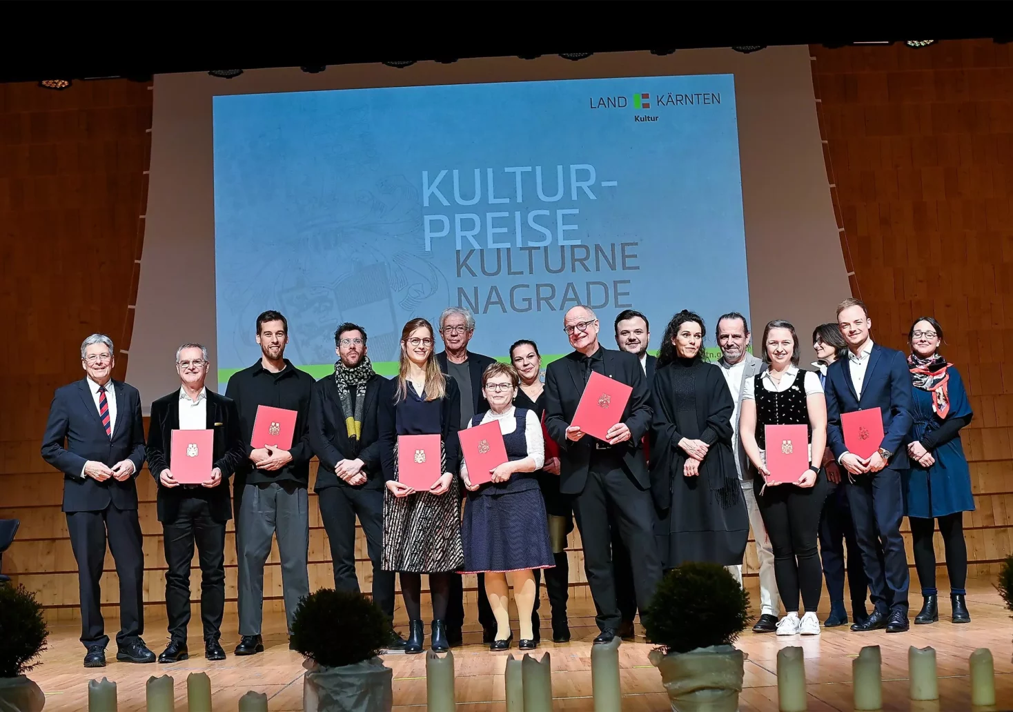 Kulturpreise des Landes Kärnten wurden verliehen