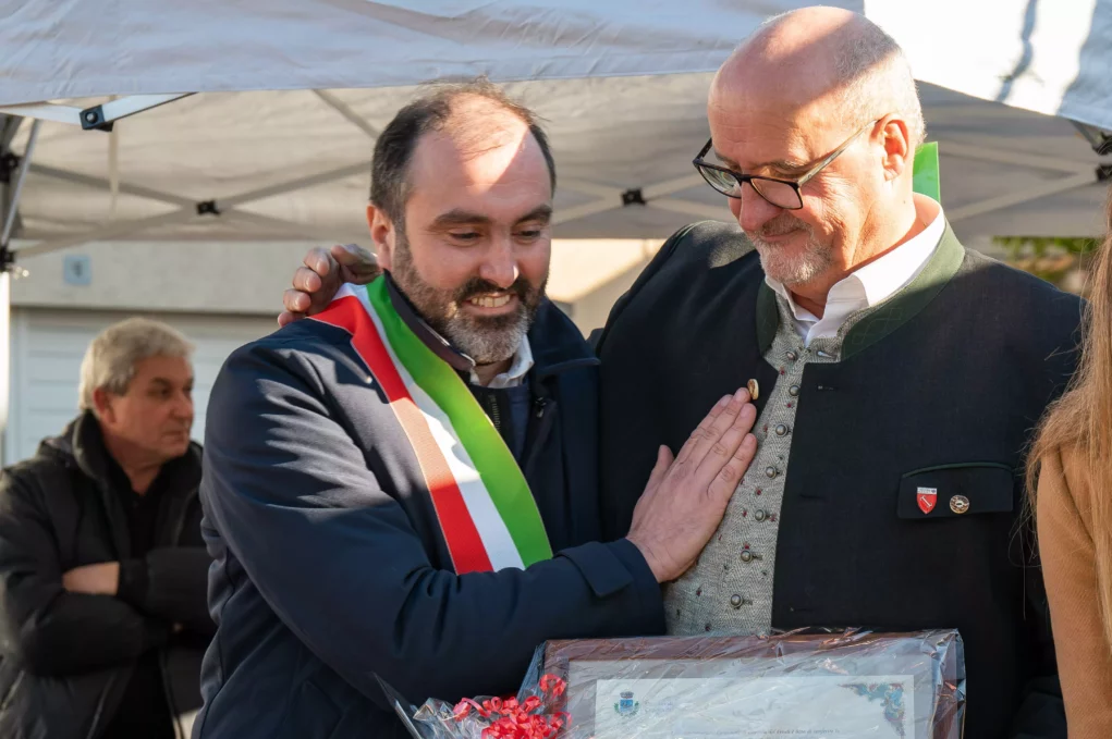 Emotionale Überraschung: Klaus Glanznig ist jetzt Ehrenbürger in Friaul