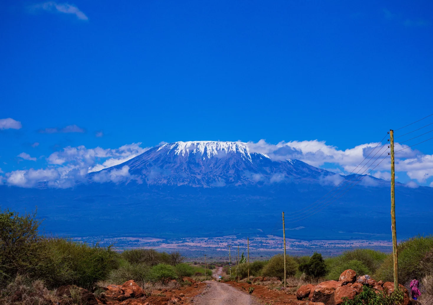 Bild auf 5min.at zeigt den Kilimandscharo.