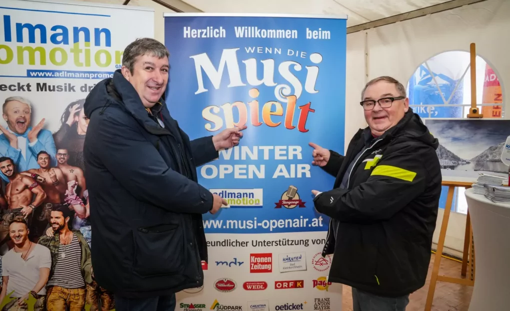 „Wenn die Musi spielt“ Winter Open Air 2024 wieder in Bad Kleinkirchheim