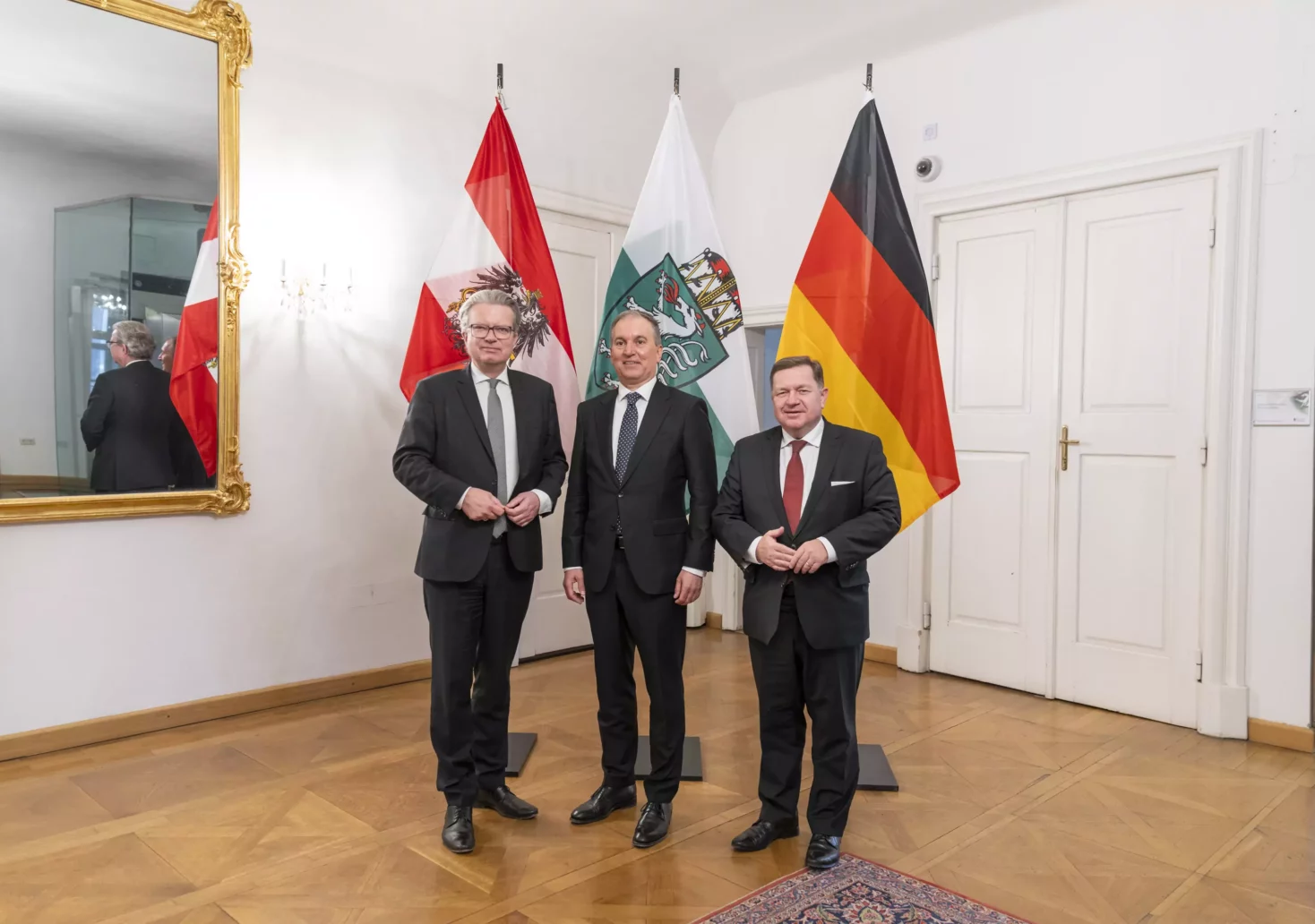 Deutscher Botschafter Vito Cecere war zu Besuch in der Grazer Burg