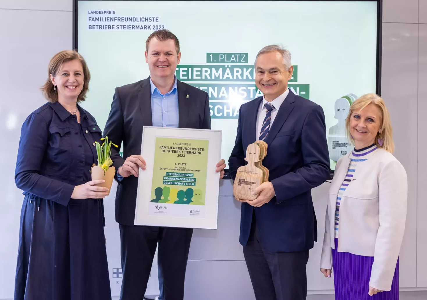 „Menschen helfen Menschen“: KAGes ist Steiermarks familienfreundlichster Betrieb