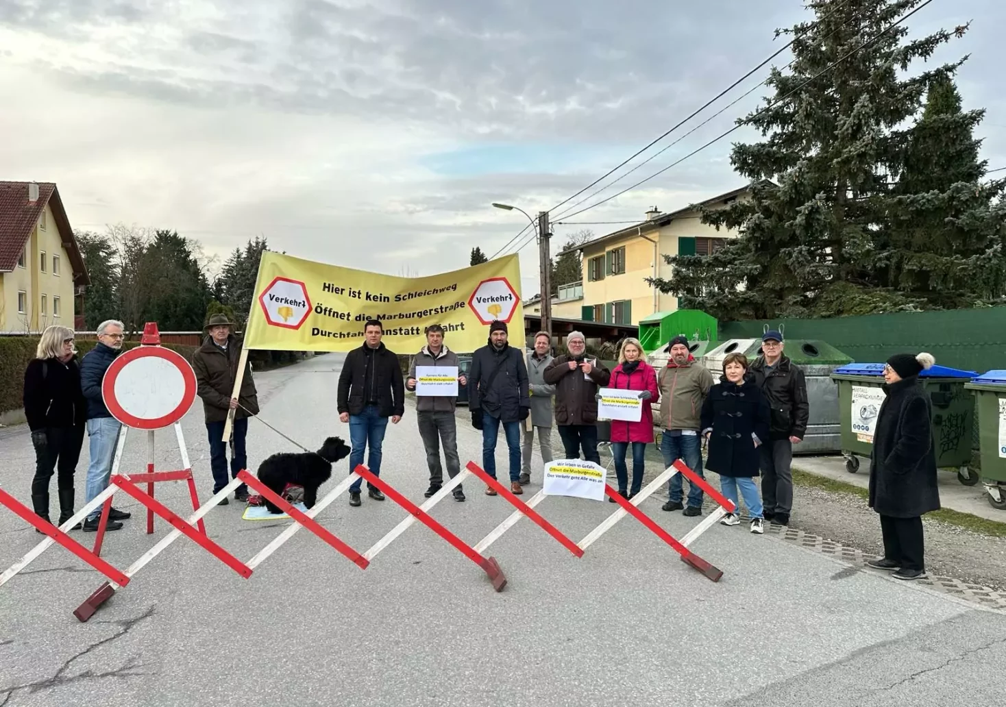 Darum demonstrierten heute Anrainer in Graz