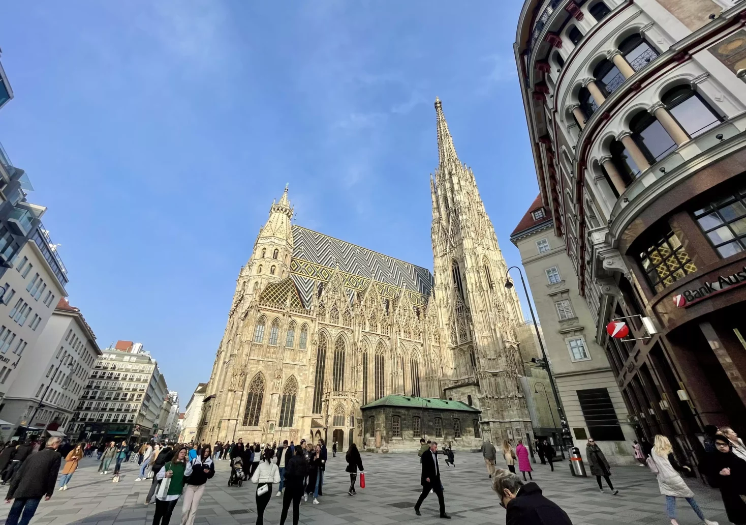 Bild auf 5min.at zeigt den Stephansdom in Wien.