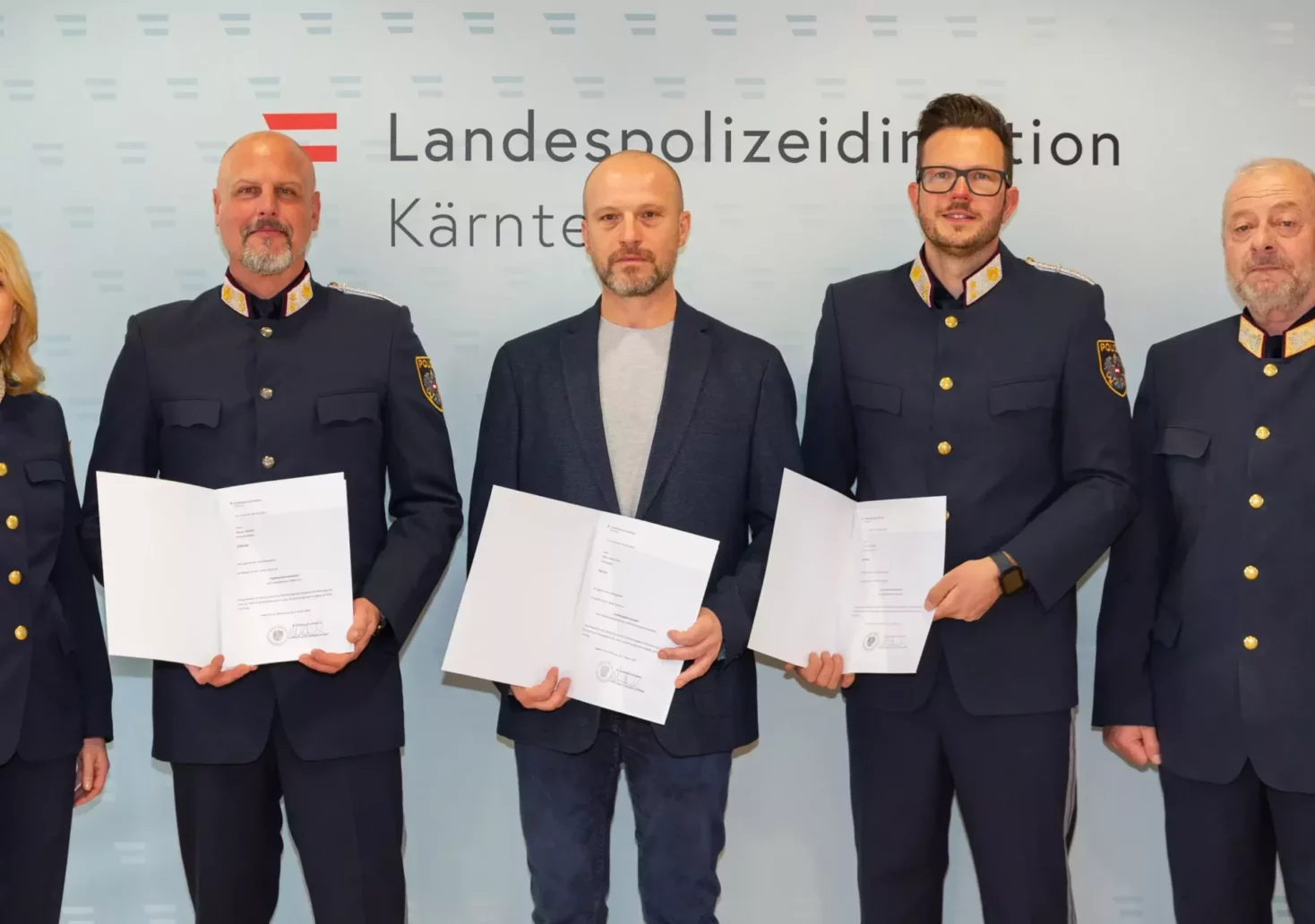 Ehrungen und Anerkennung: Polizei Kärnten hat Grund zu feiern