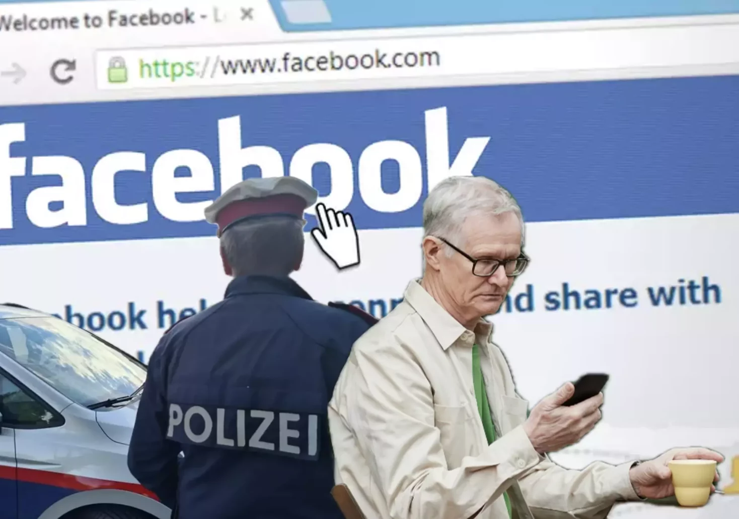 Kärntner Polizist zieht gegen fast 1.000 Facebook-User vor Gericht