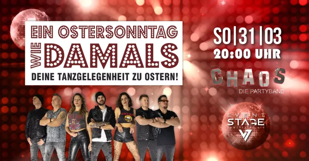 Oster-Special mit Live-Band in der Eventstage Klagenfurt!