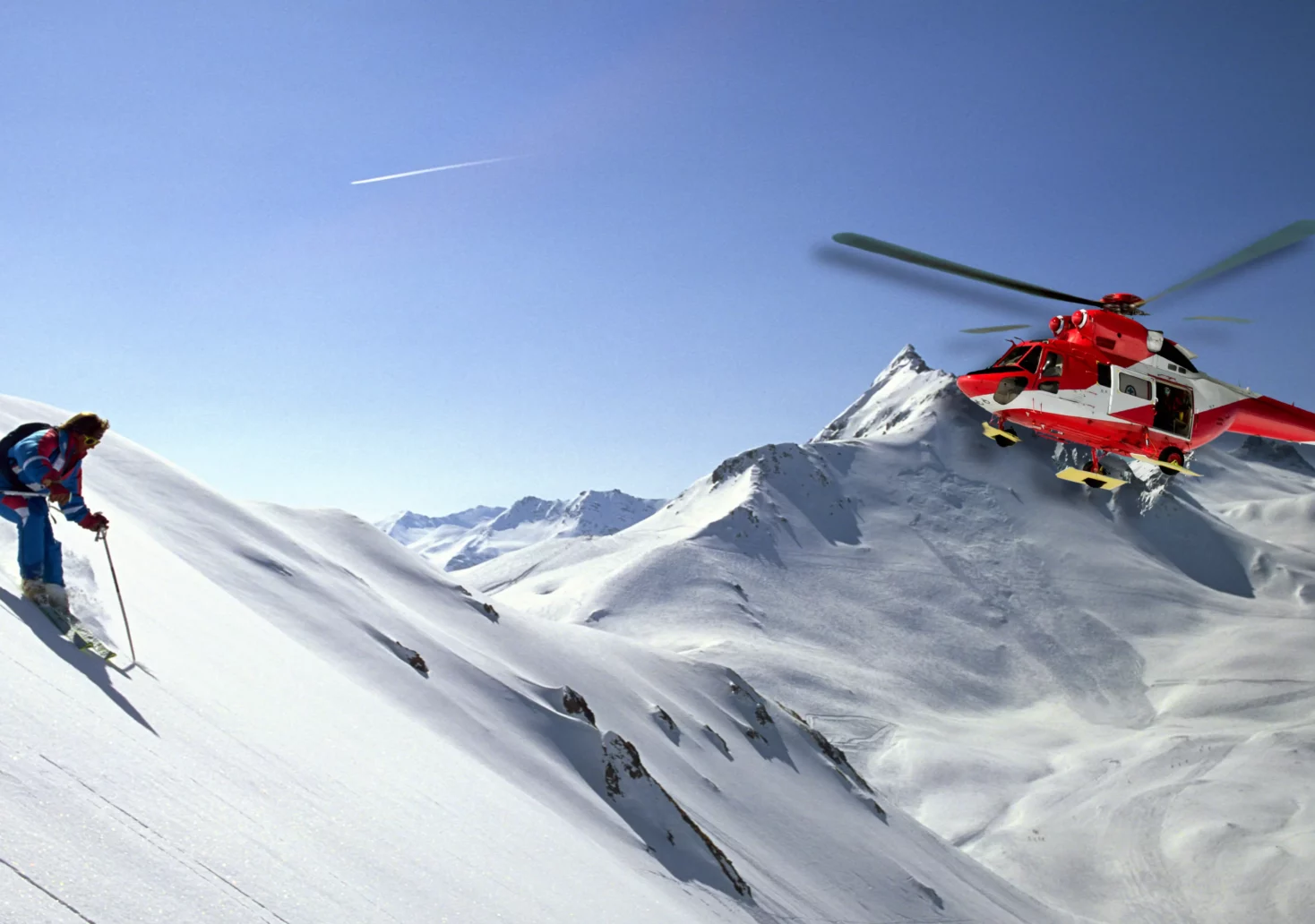 Steiler Hang wurde zum Verhängnis: Skifahrerin stürzte 25 Meter ab