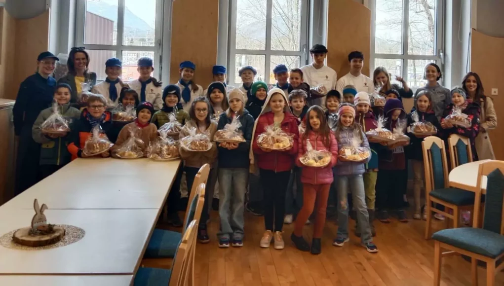 Volksschulen zu Gast: Osterzauber in den Küchen des CHS Villach