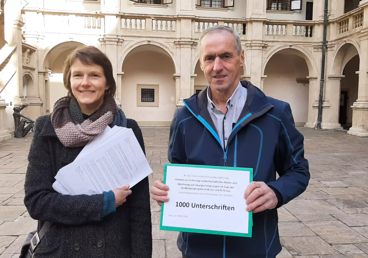 1.000 Unterschriften: Landwirtschaftliche Böden sollen geschützt werden