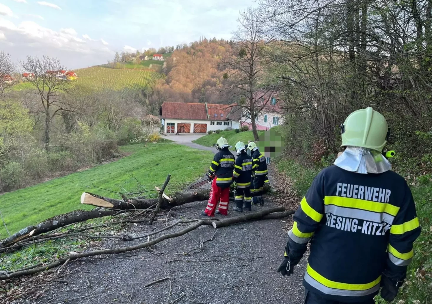 Sturmböen hielten steirische Feuerwehren auf Trab