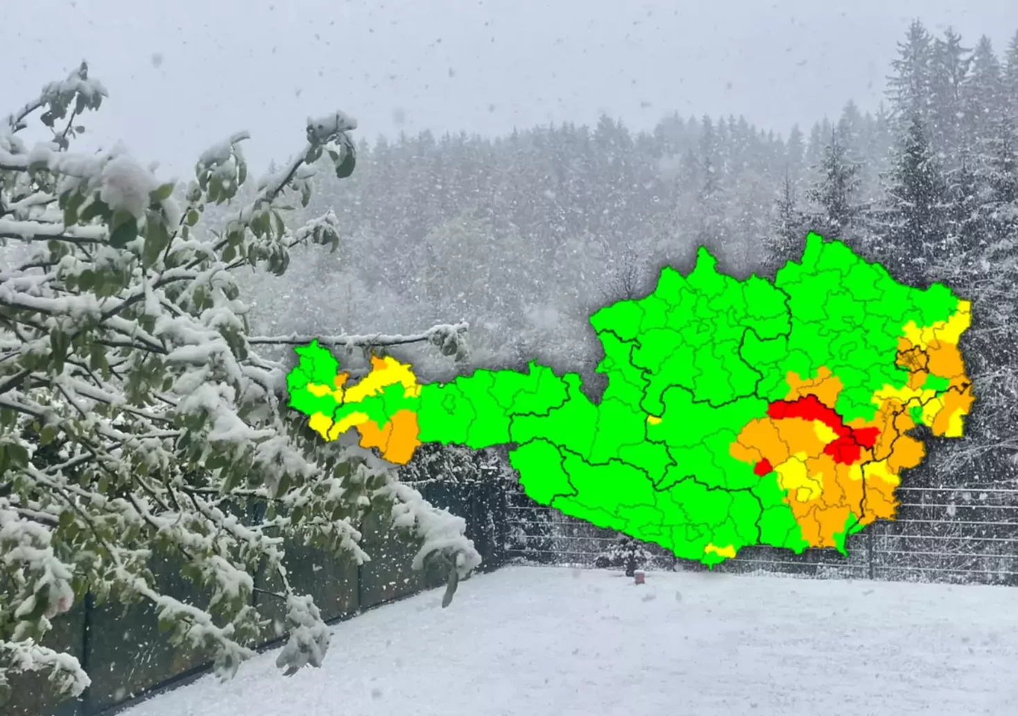 Schnee-Chaos nimmt Forstsetzung: Wo es heute wieder schneien wird