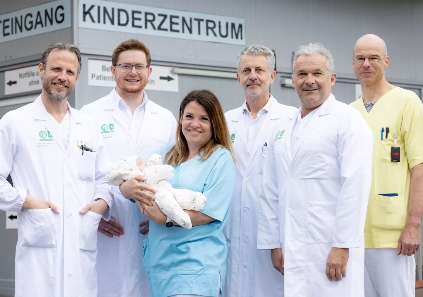 Heldenhaft: Grazer Ärzte retten Baby Erik das Leben