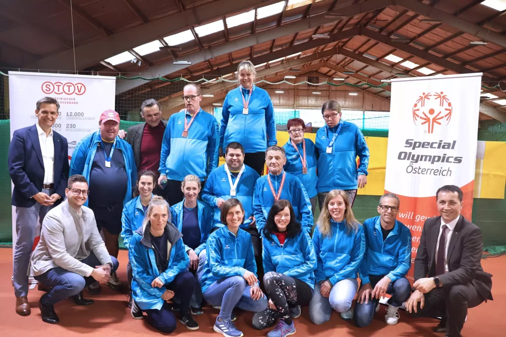 Special Olympics im Tennis-Fieber: 55 Sportler zeigten vollen Einsatz