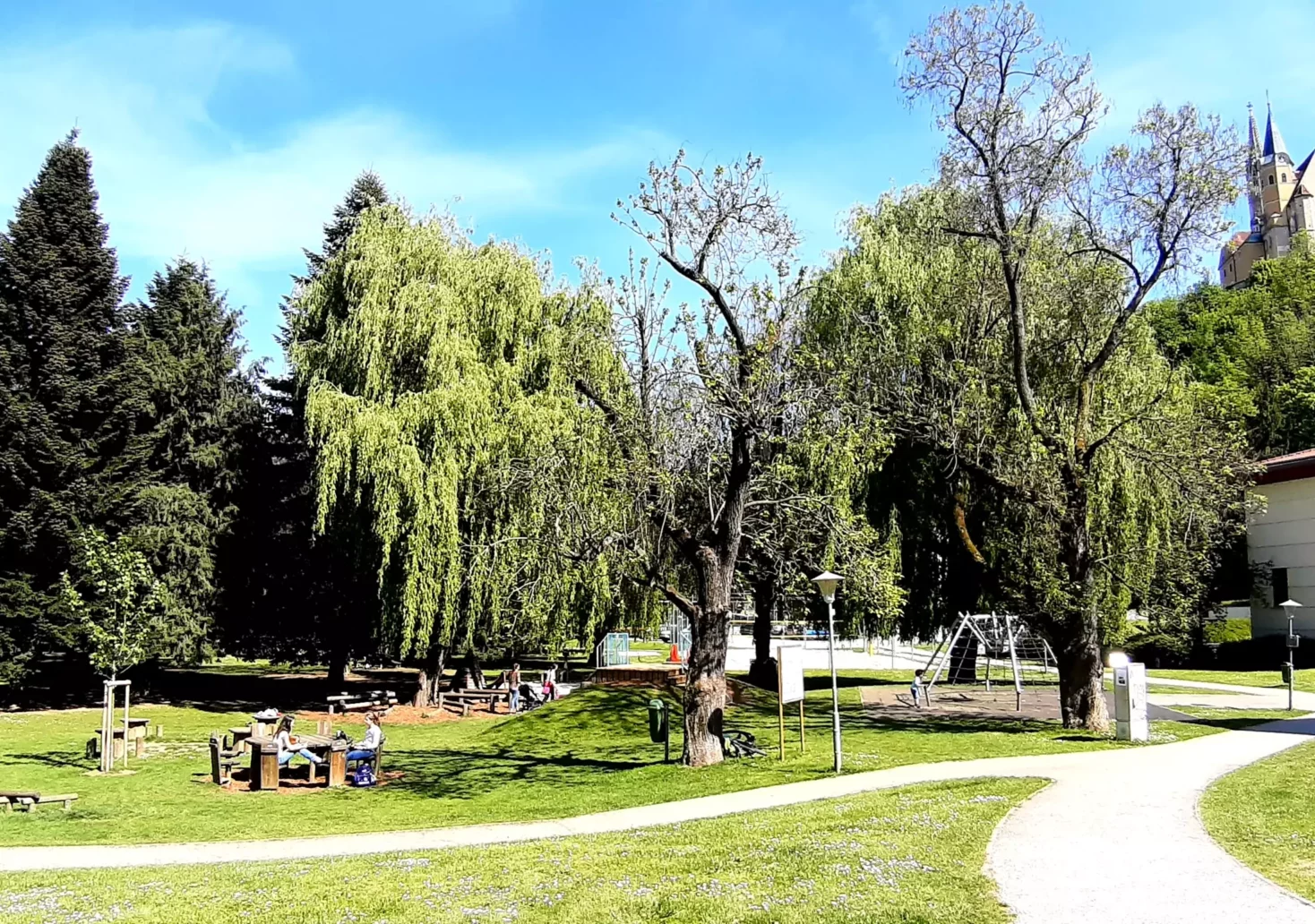 Bild auf 5min.at zeigt den Park in Judenburg in der Steiermark.