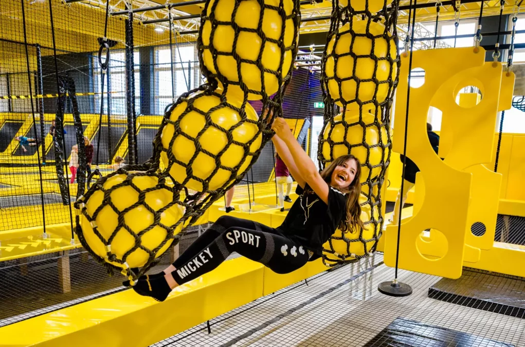 Bild auf 5min.at zeigt einen Spielraum in der Playworld Spielberg.
