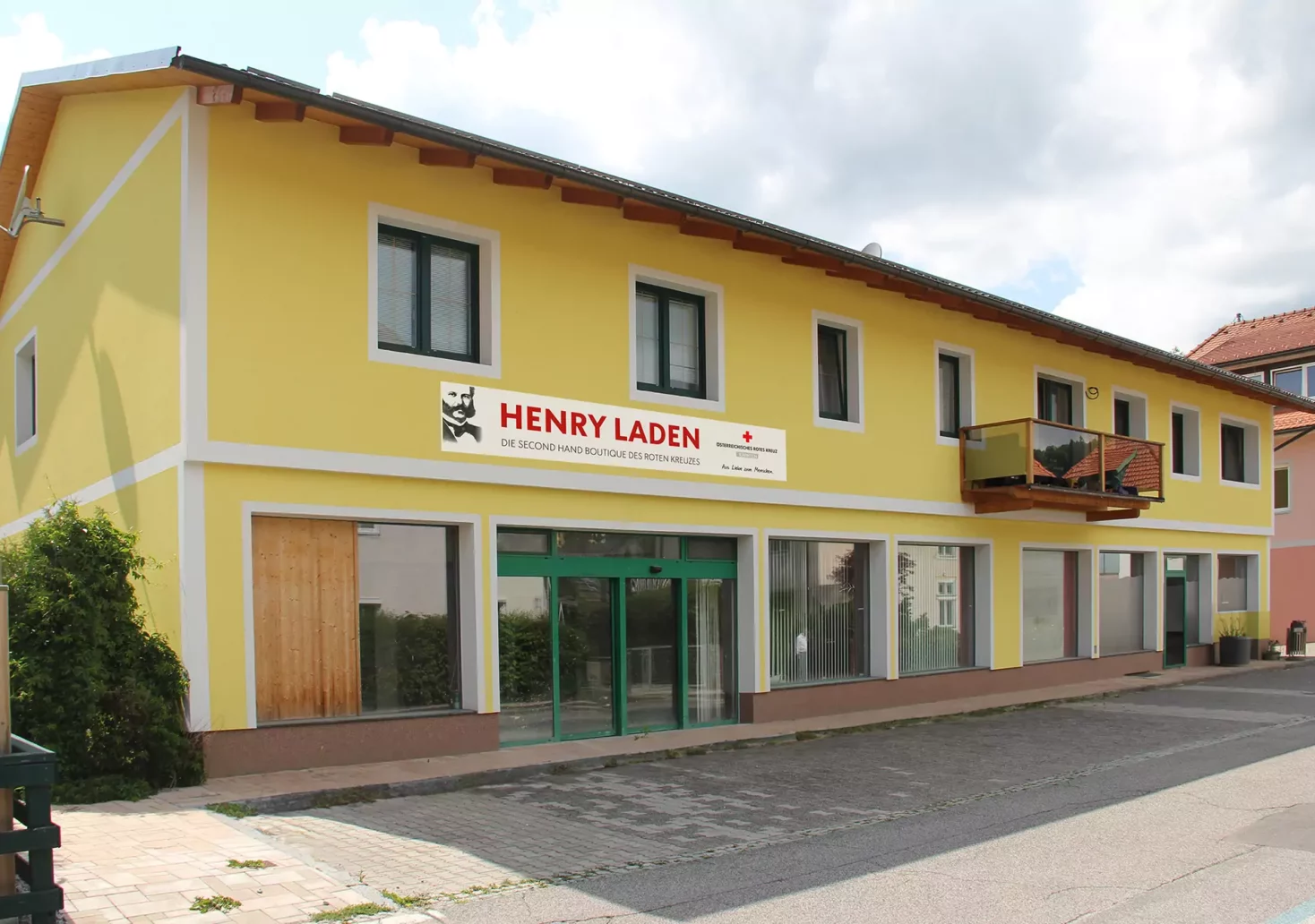 Das Bild auf 5min.at zeigt den neuen Henry-Laden in Althofen.