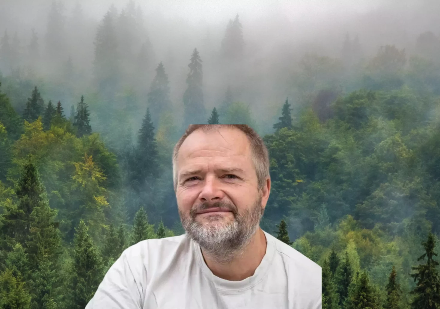 Das Bild auf 5min.at zeigt VGT-CHef Martin Balluch vor einem Wald