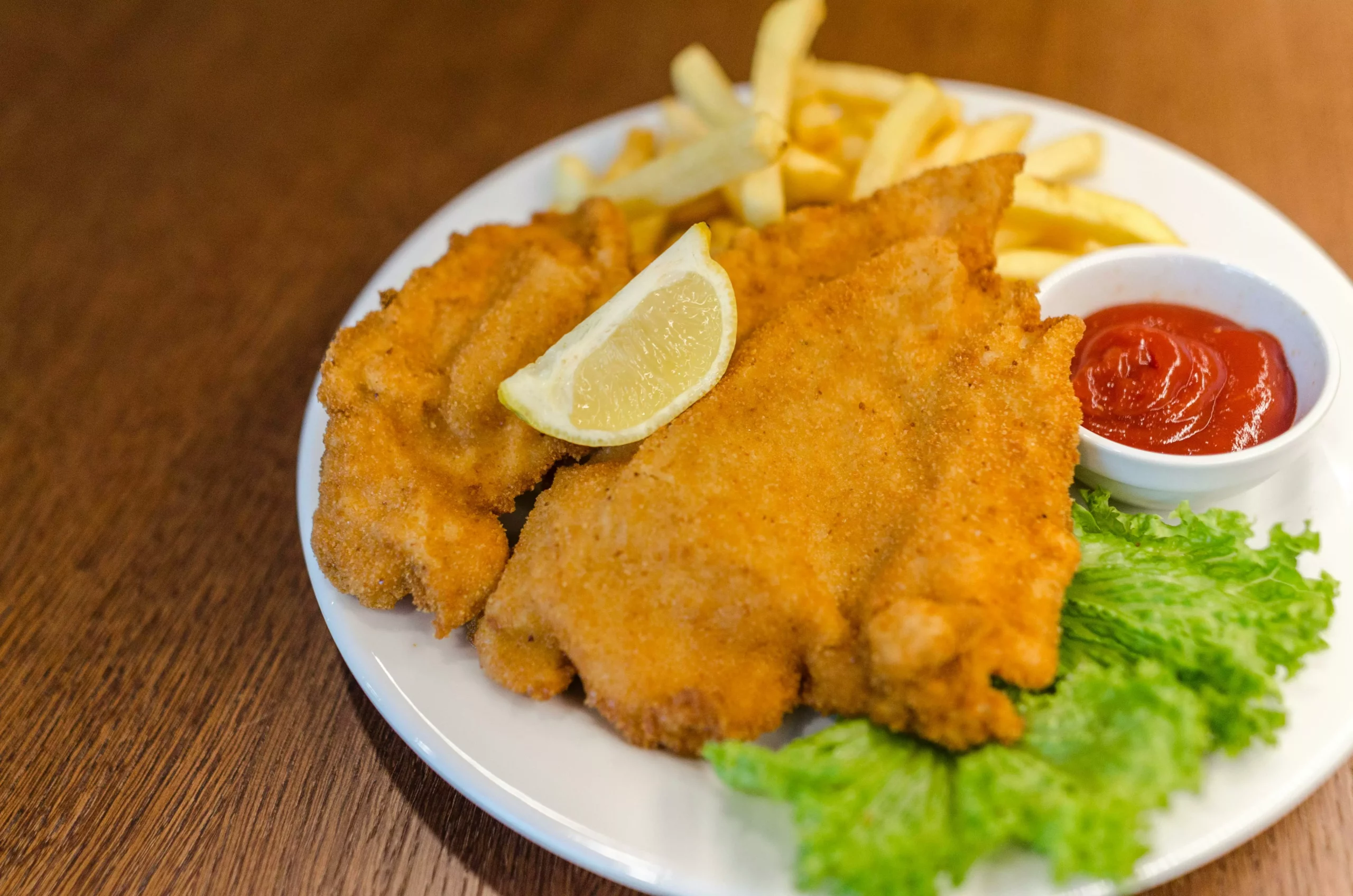 Bild auf 5min.at zeigt ein Wiener Schnitzel.