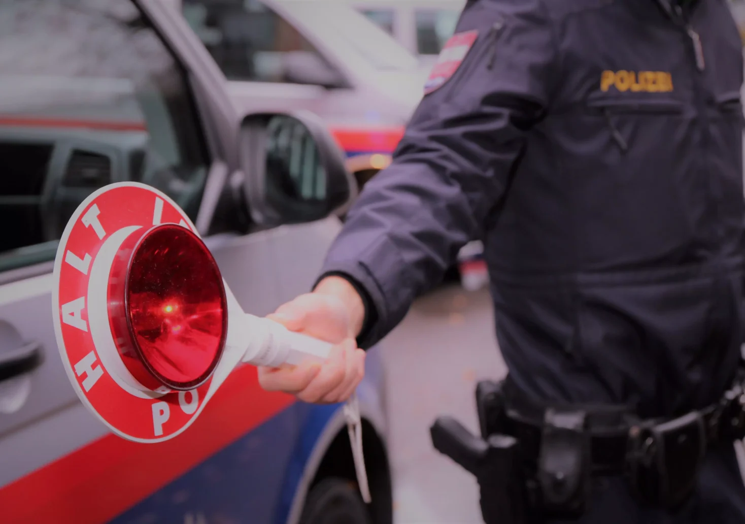 Bild auf 5min.at zeigt Polizisten bei einer Anhaltung.