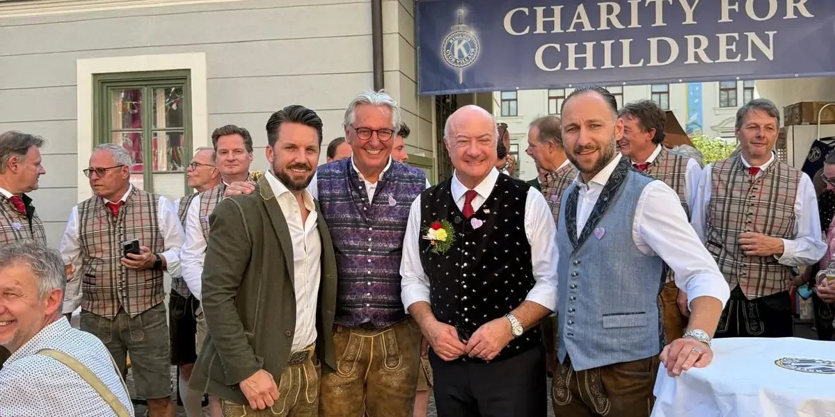 Feier für den guten Zweck beim Kiwanis Club Villach